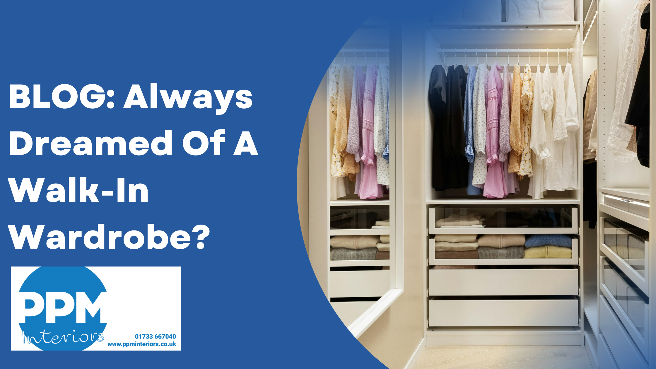 always dreamed of a walk in wardrobe