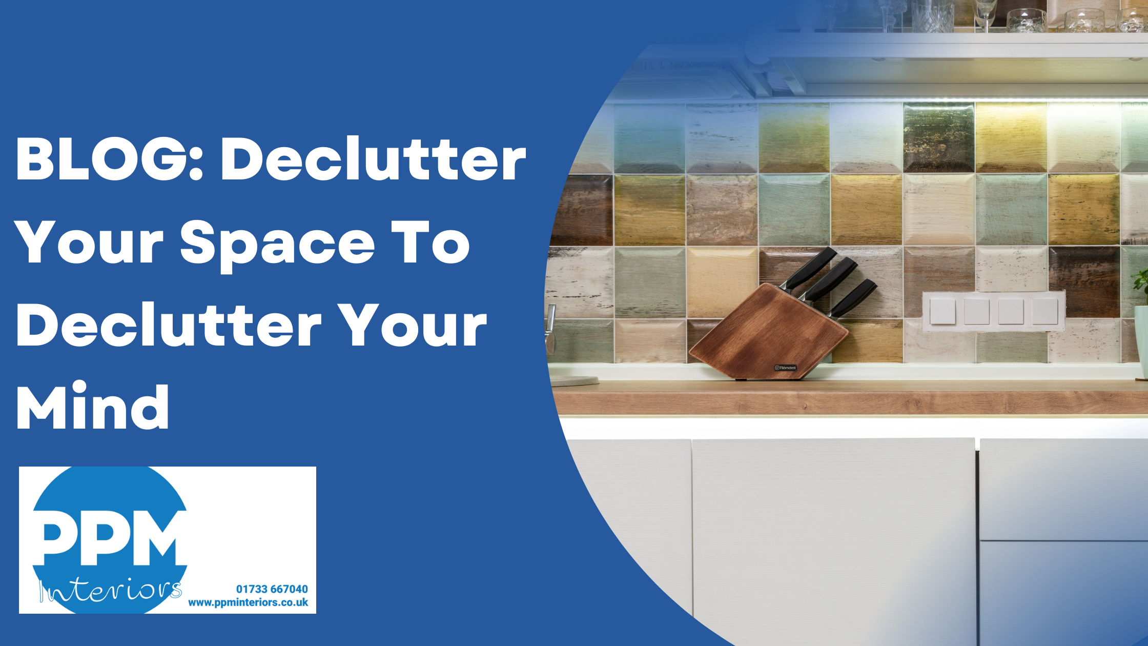 Declutter your space to declutter your mind